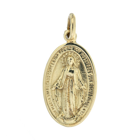 Medalla de oro 18 ktes, MILAGROSA Medalla de oro 18 ktes, MILAGROSA