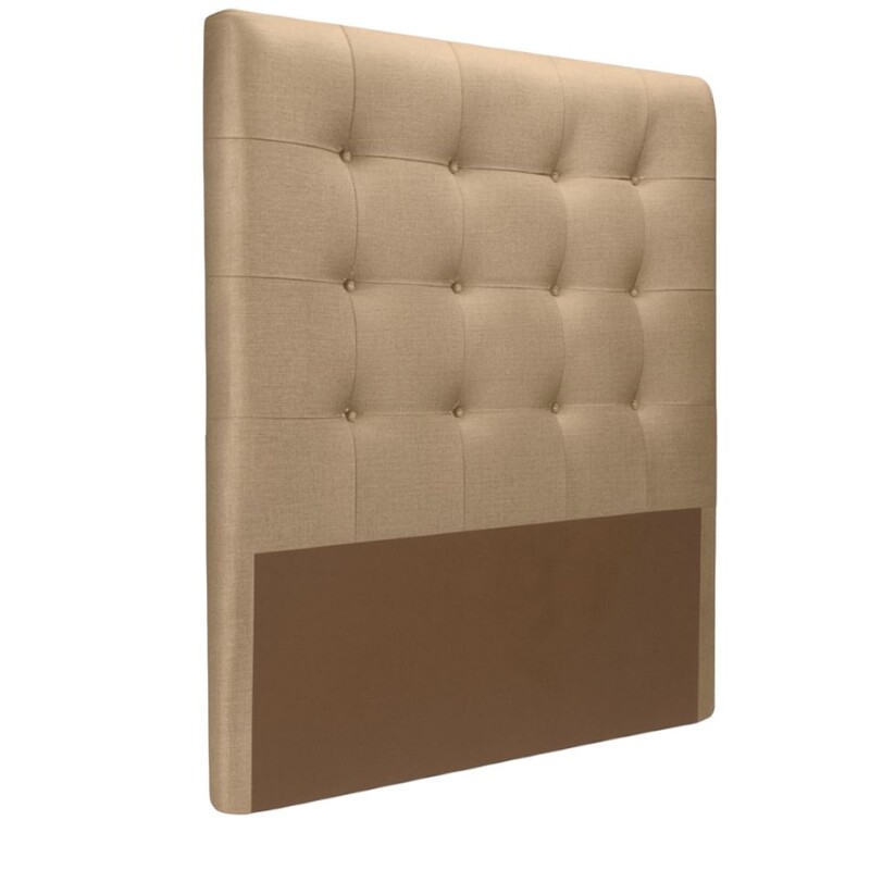 RESPALDO 1 PLAZA (0.90 MTS) - TAPIZADO BEIGE RESPALDO 1 PLAZA (0.90 MTS) - TAPIZADO BEIGE