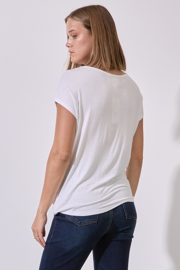 Remera Nudo BLANCO