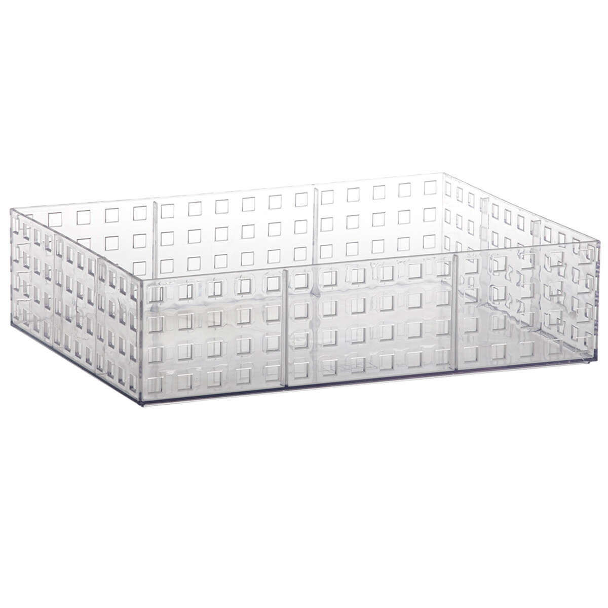 Caja organizadora acrilico apilable G - TRANSPARENTE 