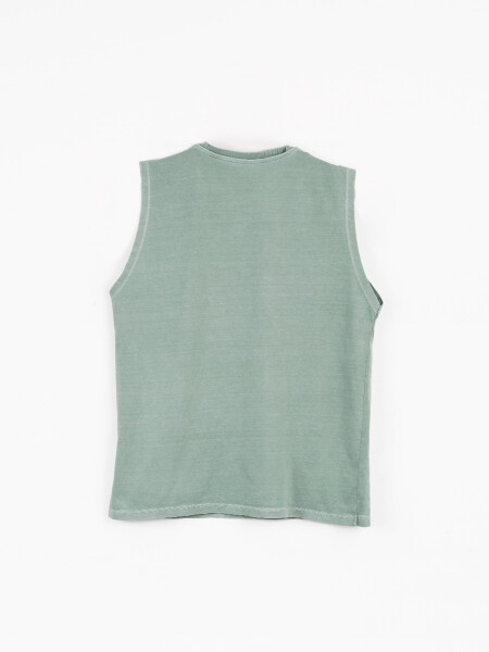 MUSCULOSA LISANDRO VERDE GRISACEO