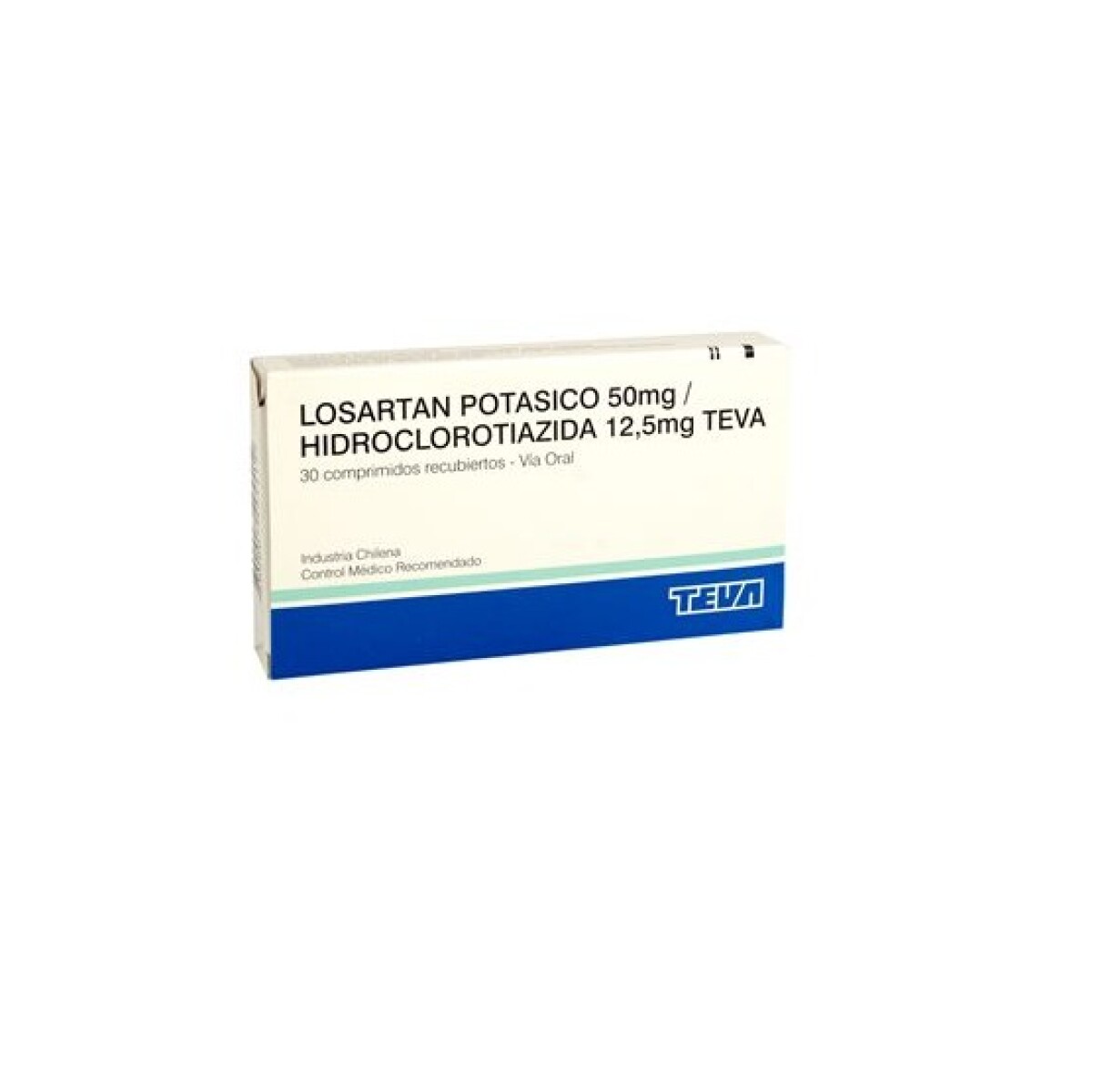 Losartan Potasico + Hidroclotiazida 50 Mg./12.5 Mg. 30 Comp. 