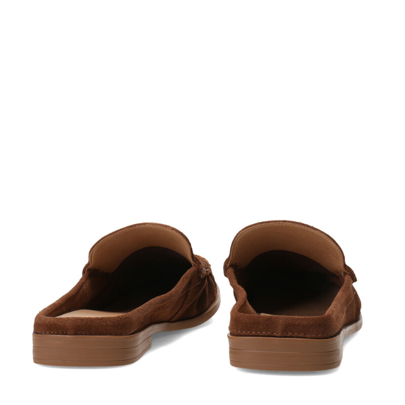 Zuecos de Mujer Bottero Mocasin Marrón Café