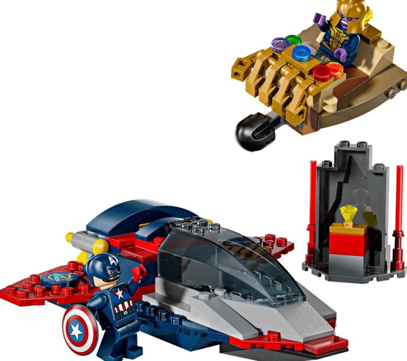 Lego® Marvel Capitán América vs. Thanos 76319 