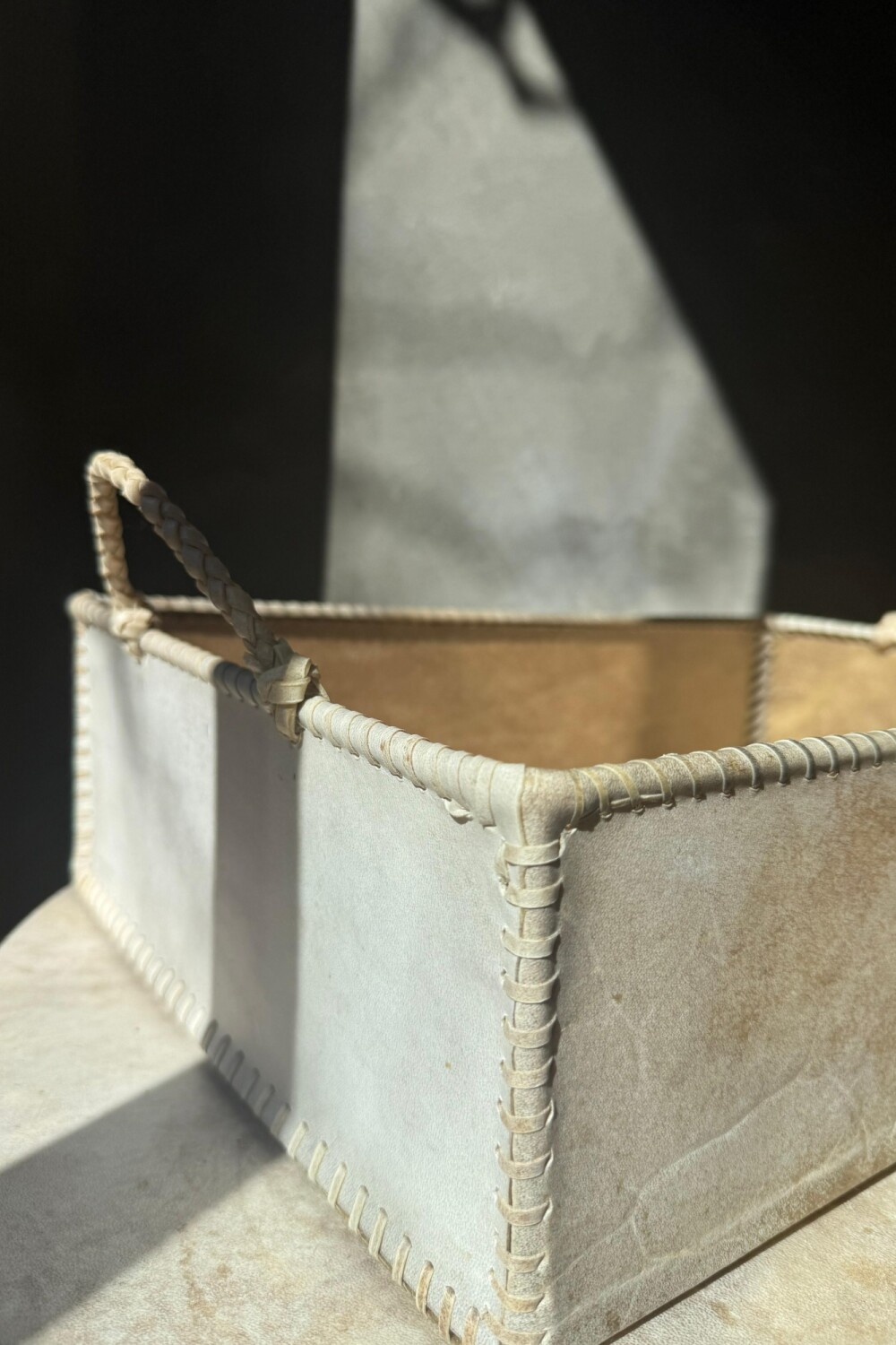 Rectangular Table Basket Trenzado Chico Lonja