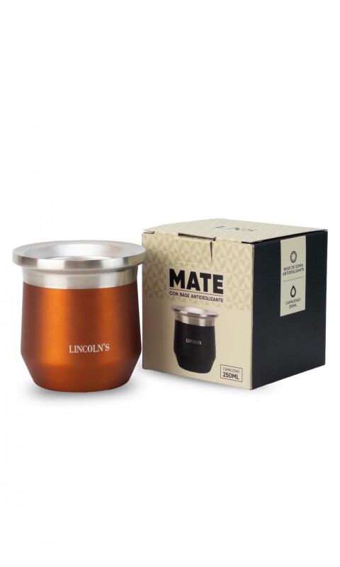 MATE TUNEZ ACERO INOXIDABLE BRONCE
