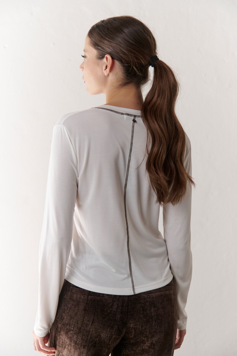 REMERA LYS NATURAL