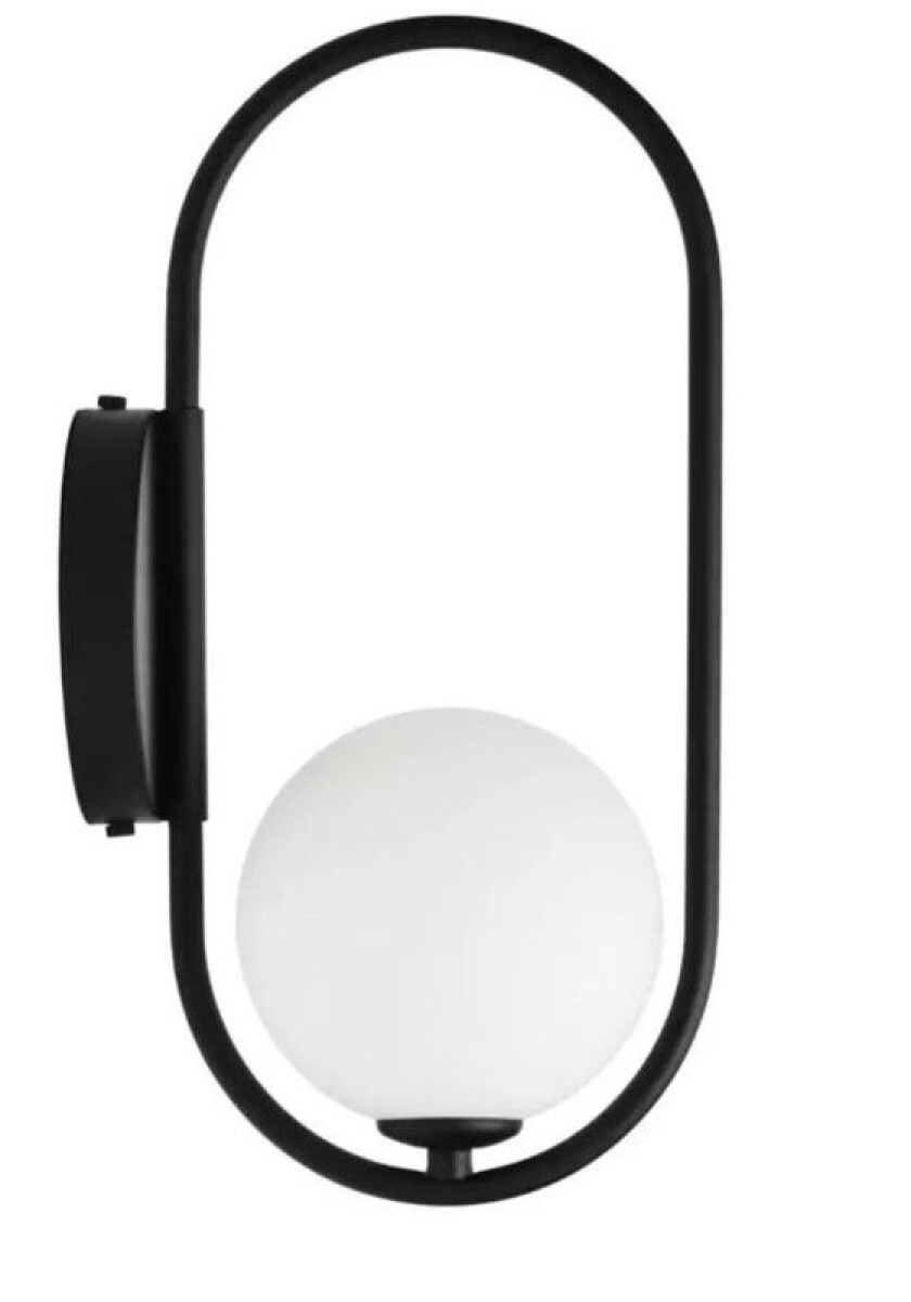 APLIQUE AVELA OVAL ALUMINIO 335MM 1XG9 