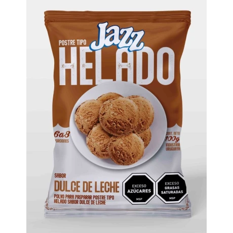 HELADO POLVO JAZZ 110G DULCE DE LECHE HELADO POLVO JAZZ 110G DULCE DE LECHE
