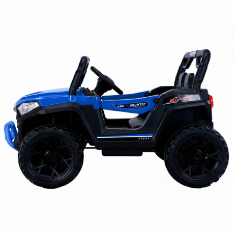 Auto Cuatriciclo A Bateria Arenero Luz Y Sonido Azul