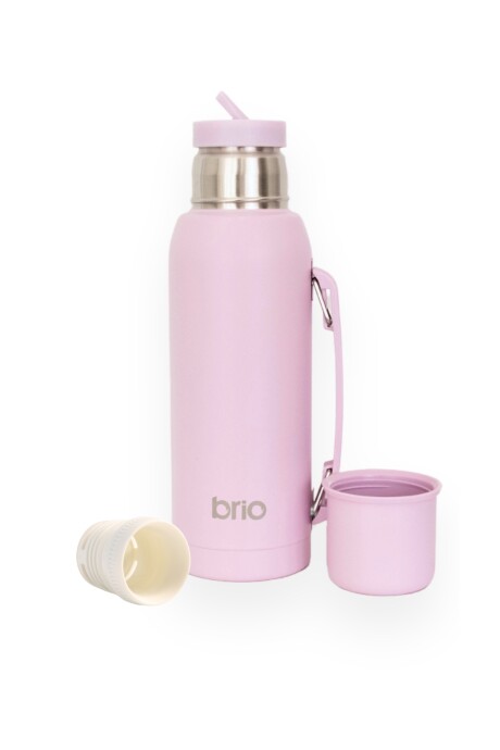 Termo 1 Litro Acero Inox brio Con Pico Cebador Lavanda