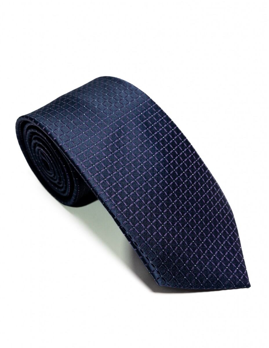 Corbata 8 cm - AZUL 
