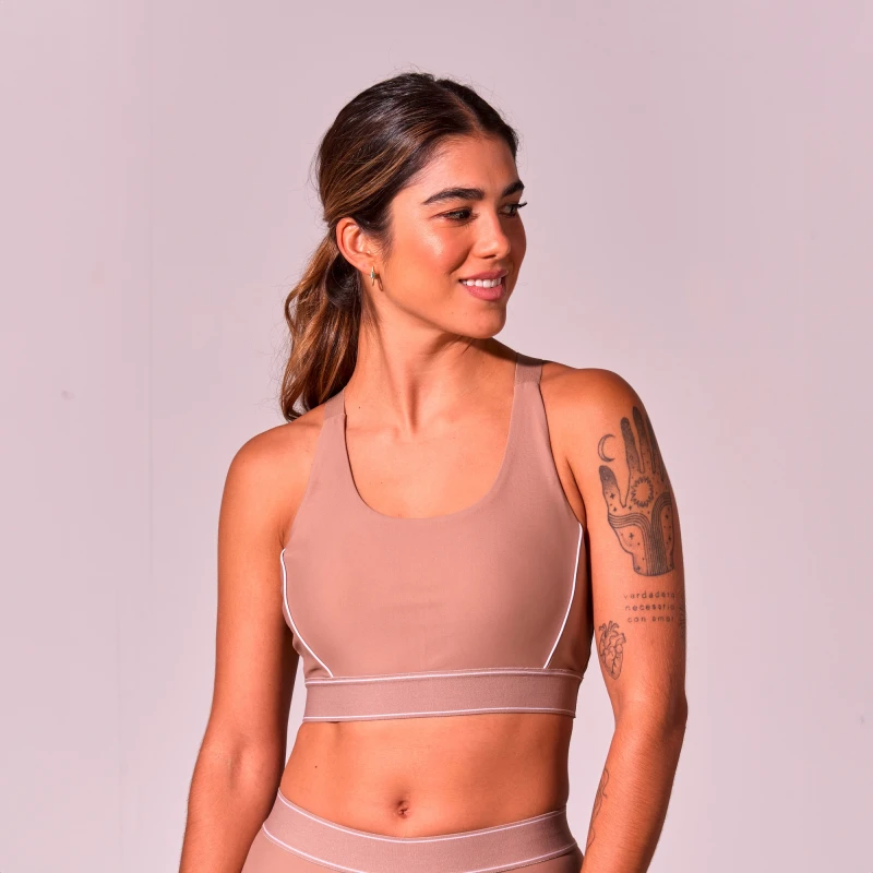 Top Hope de Mujer Chocolate