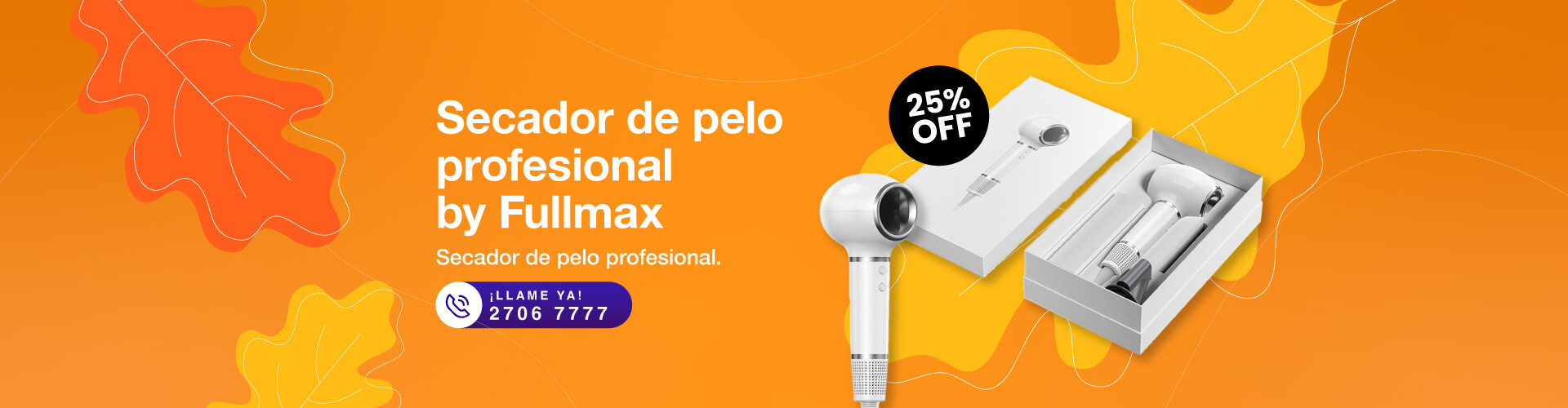Secador de pelo profesional by Fullmax - Abril 2026