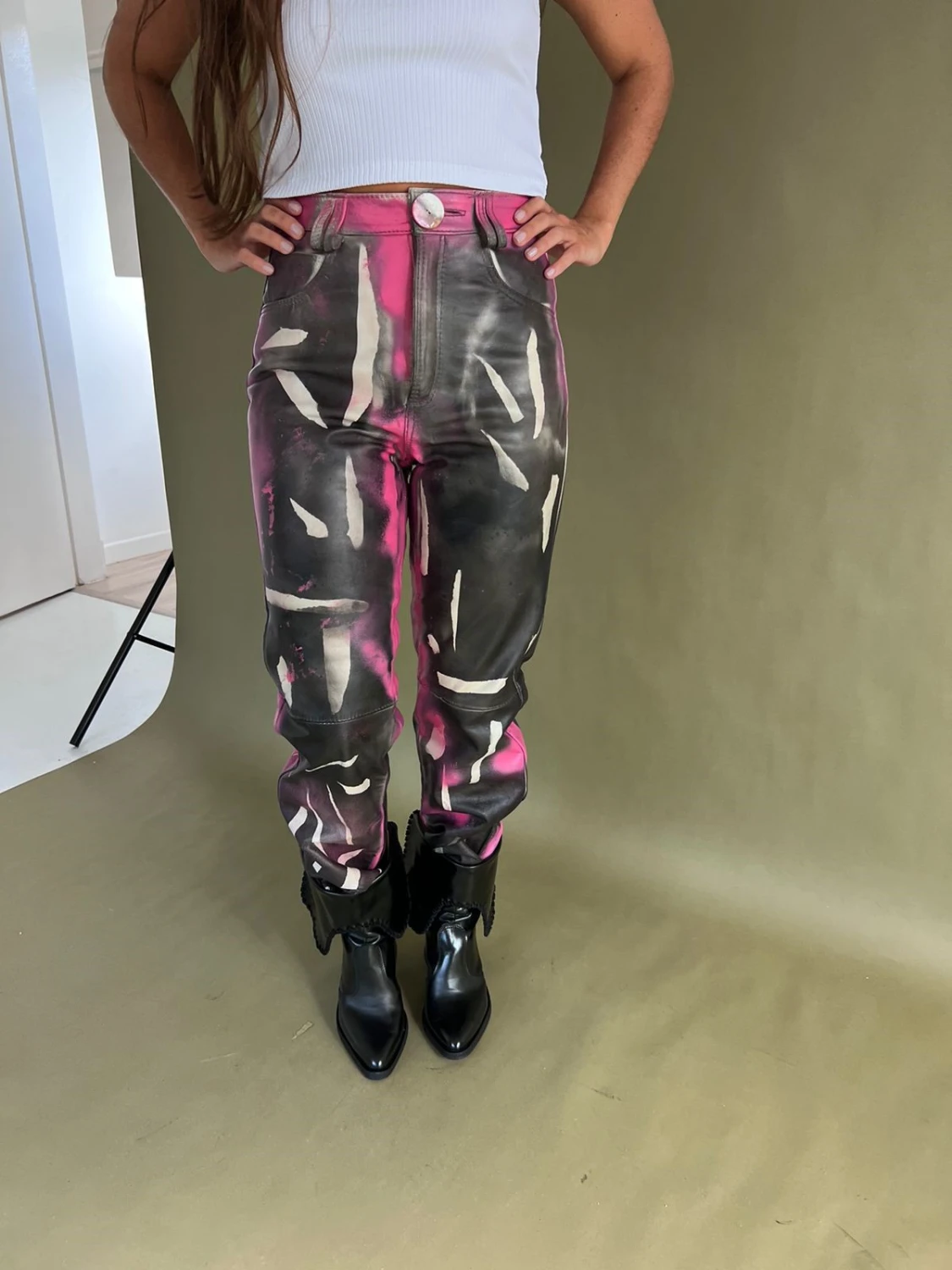 Leather Jeans Crawford By cocó