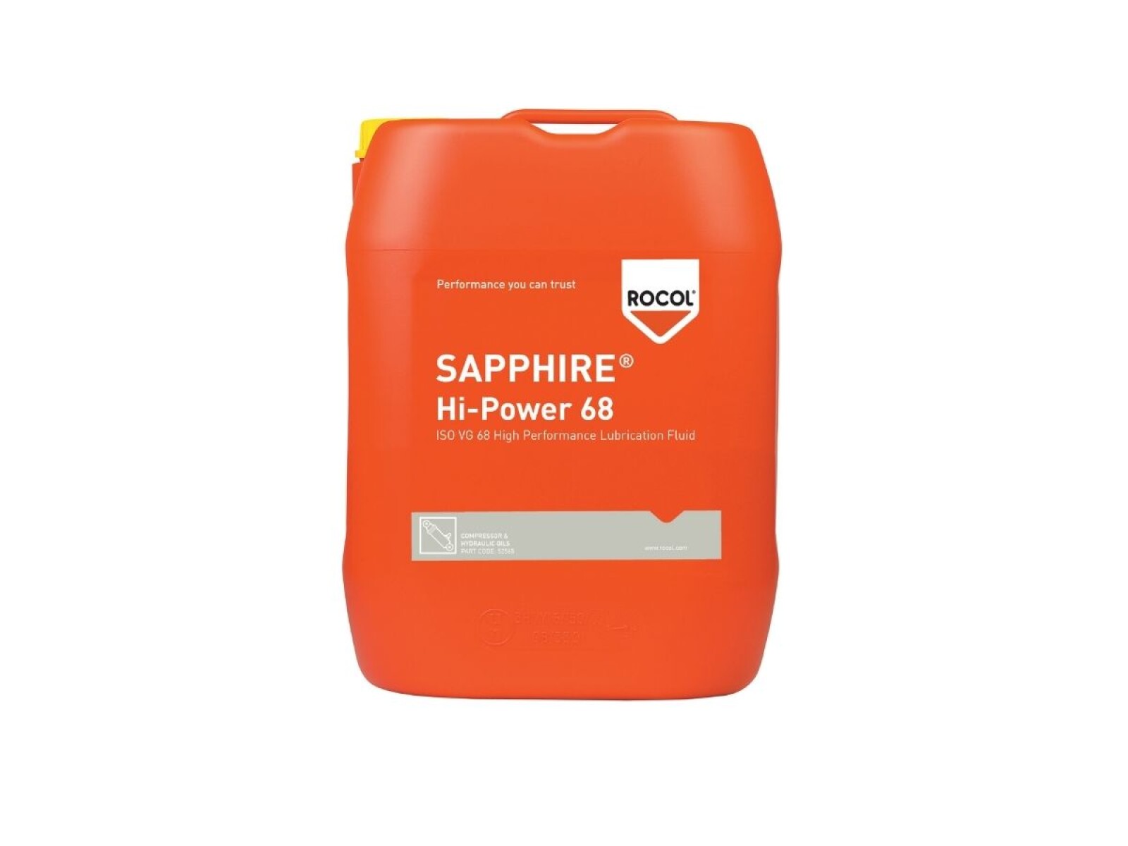 Aceite Hidraulico Mineral con una Viscosidad ISO VG 68 SAPPHIRE HI POWER 68 1L 