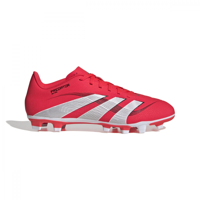 Championes Futbol Cancha AD ADIDAS CALZADO PREDATOR FG/MG de Hombre - ID1326 Rojo-negro