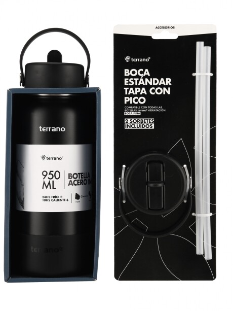Repuesto Tapa C/Pico Para Botella 950 ML Negro