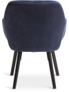 Sillón UDSBJERG 1 cuerpo terciopelo azul Sillón UDSBJERG 1 cuerpo terciopelo azul