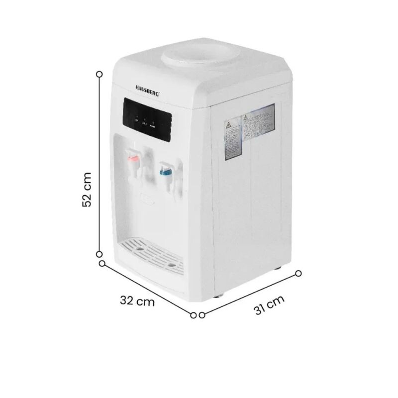 Bebedero eléctrico de mesa 2 picos F/C Hausberg Bebedero eléctrico de mesa 2 picos F/C Hausberg