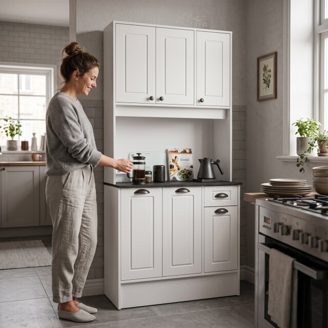 KIT DE COCINA ALACENA 6 PUERTAS Y 1 CAJÓN - LÍNEA AMERICANA KIT DE COCINA ALACENA 6 PUERTAS Y 1 CAJÓN - LÍNEA AMERICANA