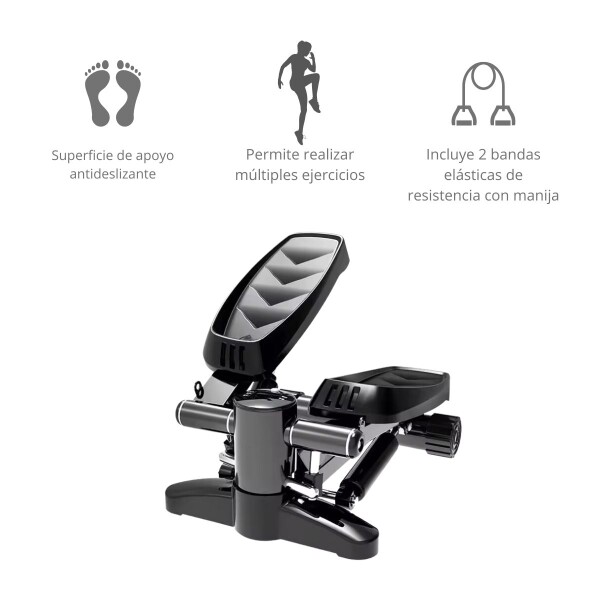 Escalador Mini Stepper Elpitica Maquina Caminadora Entrenamiento Gym Con Pantalla Led Y Bandas Imback Escalador Mini Stepper Elpitica Maquina Caminadora Entrenamiento Gym Con Pantalla Led Y Bandas Imback
