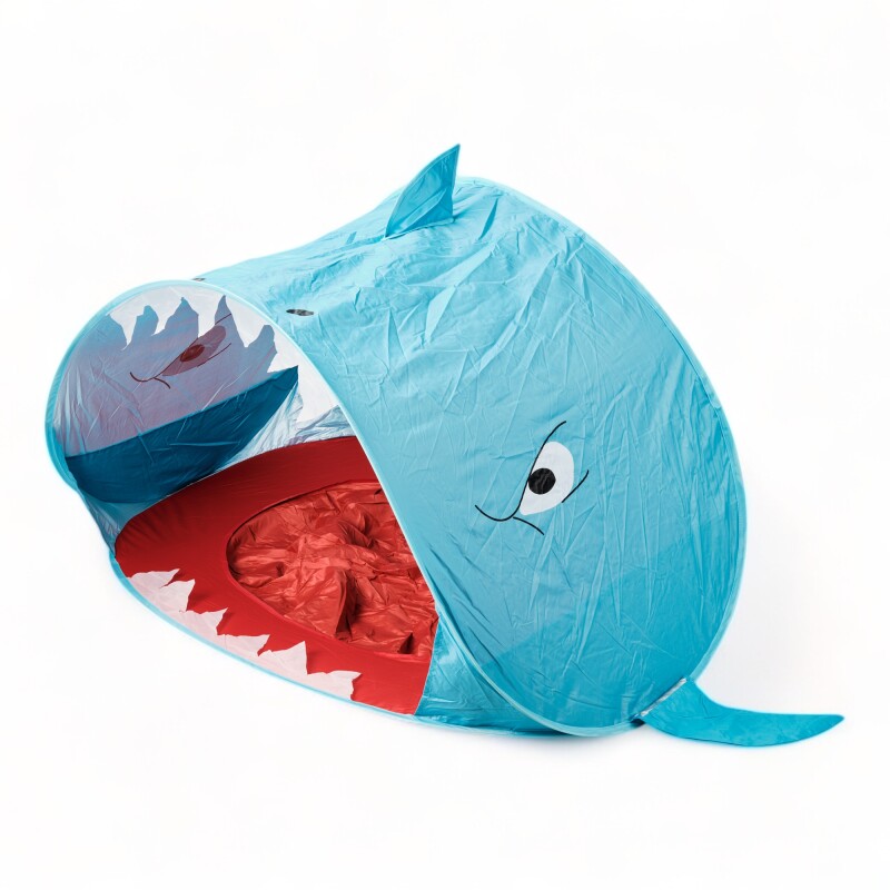 Carpa De Playa Niños Plegable Proteccion Solar Uv Celeste