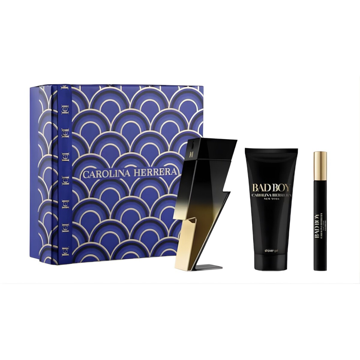 Set Carolina Herrera Extreme Bad Boy EDT 100 ml + Showel Gel + 10 ml 