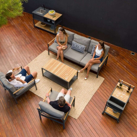 Mesa Amber Caffee 110x60 cm