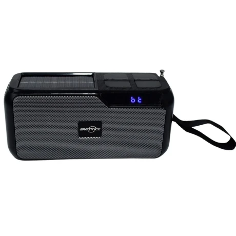 RADIO PARLANTE PORTÁTIL BLUETOOTH GTS-1419 CON CARGA SOLAR GRIS RADIO PARLANTE PORTÁTIL BLUETOOTH GTS-1419 CON CARGA SOLAR GRIS
