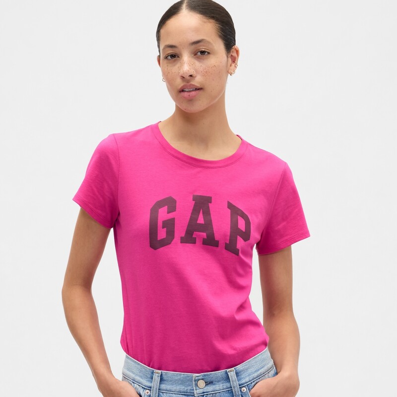 V-SS LOGO CLASSIC TEE BRIGHT FUCHSIA