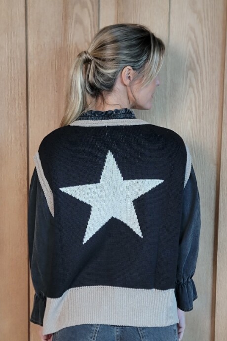 Chaleco Galaxia Negro