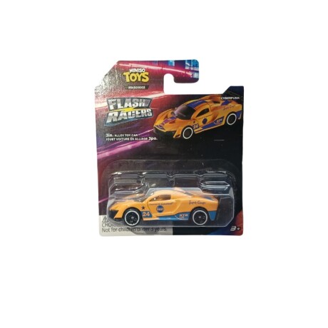 Auto de colección cyberpunk naranja