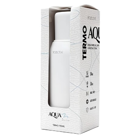 Termo Selecta Aqua Doble pared 750 ml Blanco