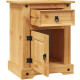 Mesa de Luz Grande Estilo Mexicano 1 Puerta 1 Cajon CERA NATURAL Mesa de Luz Grande Estilo Mexicano 1 Puerta 1 Cajon CERA NATURAL