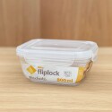 Vianda rectangular Rischioro Fliplock 800ml Vianda rectangular Rischioro Fliplock 800ml