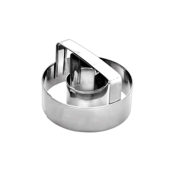 Molde para donas de acero inoxidable Molde para donas de acero inoxidable