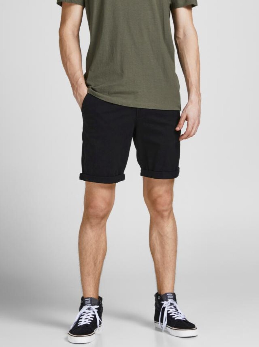 Short Dave Chino Regular Fit - Black 