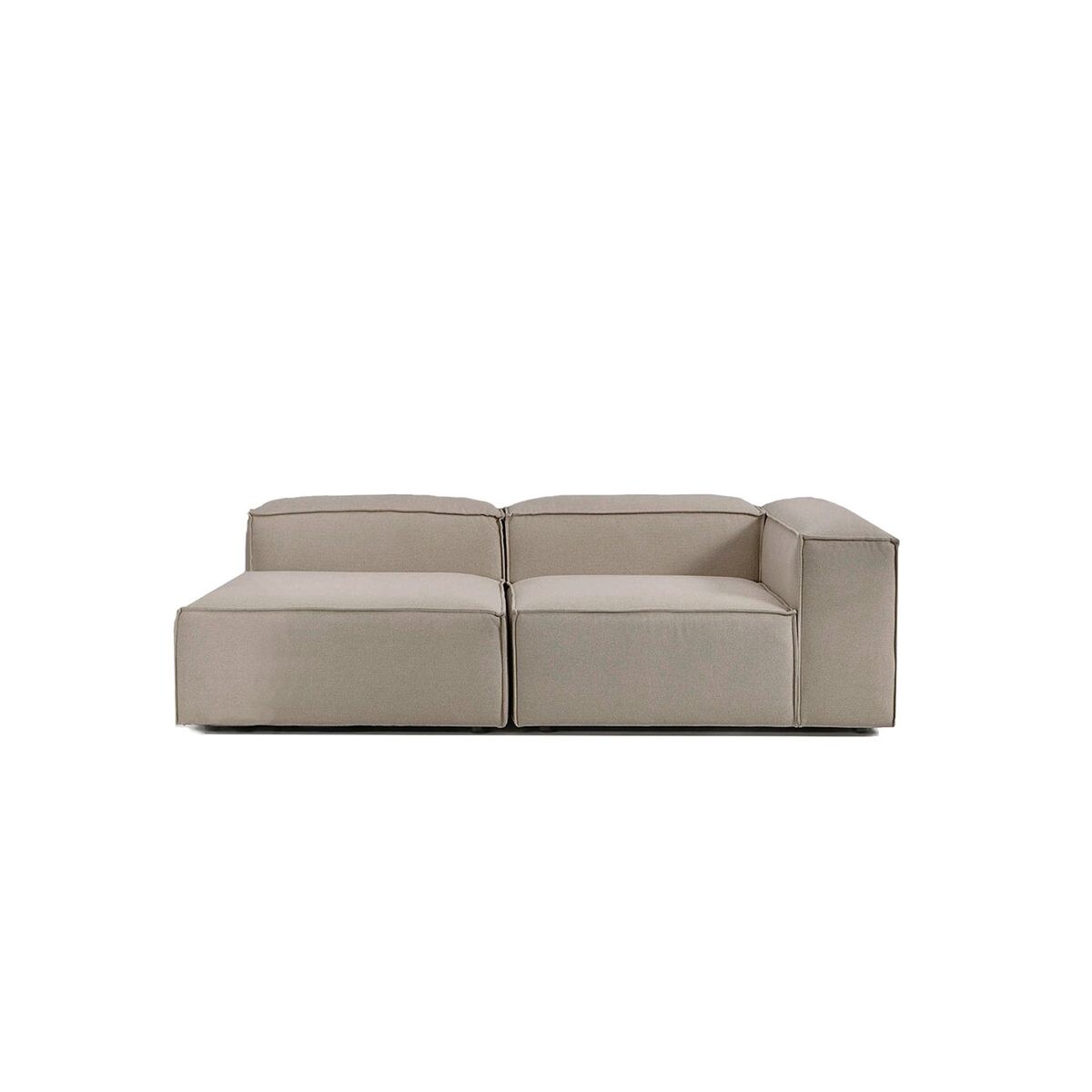 Sillón Nicole Esquinero Doble Derecho - Gris 