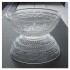 Bowl de vidrio transparente 13.5 x 5.5cm Bowl De Vidrio Transparente 13.5 X 5.5cm