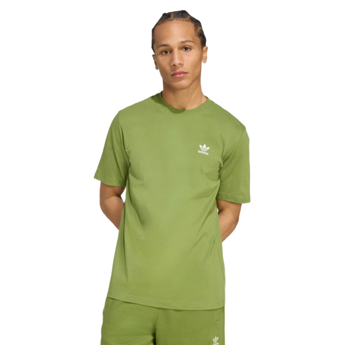 Remera Adidas Trefoil Ess - Verde 