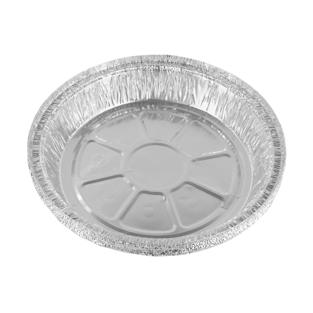 10 bandejas de alumino redondas 21cm 