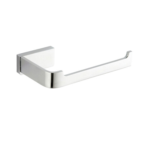 PORTA ROLLO LATON METAL TERM. BRILLO COLOR CROMO CROMO