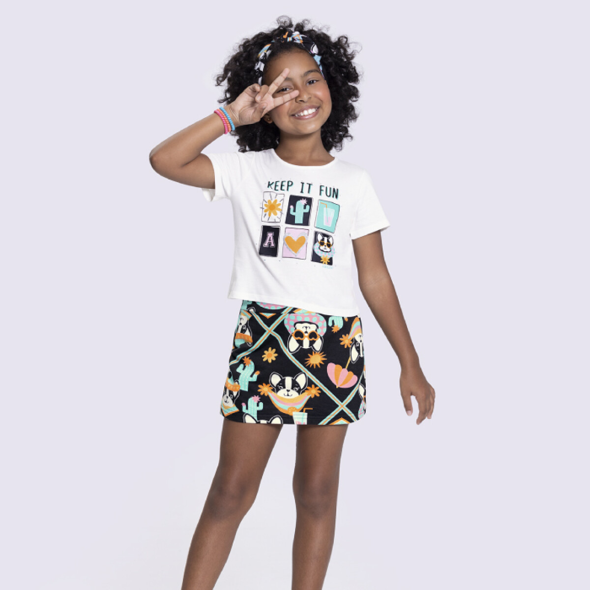 Conjunto Keep It Fun - Negro 