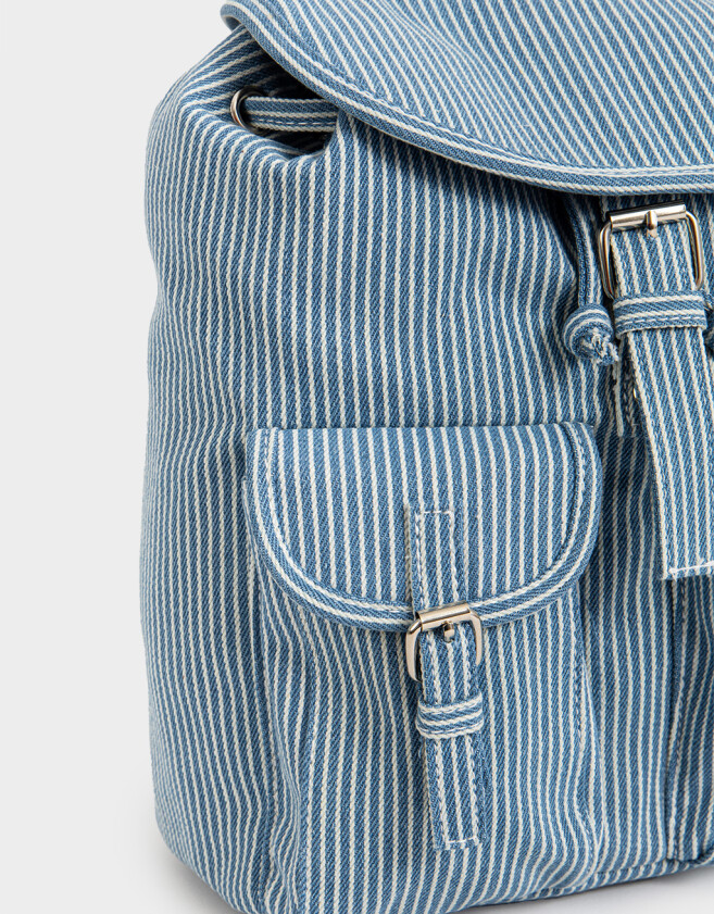 Mochilas Urbanas Mochila Denim - Azul Celeste