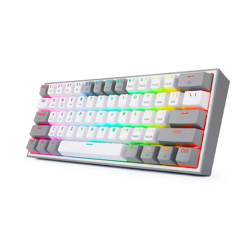 Teclado Gamer Inalambrico Redragon Fizz Pro K616 60 White G Teclado Gamer Inalambrico Redragon Fizz Pro K616 60 White G