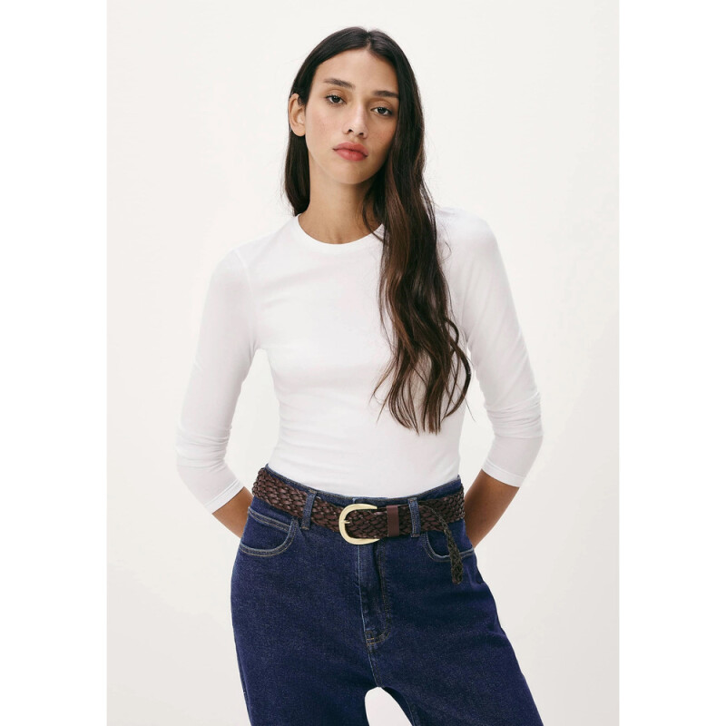BLUSA ML FEM BRANCO