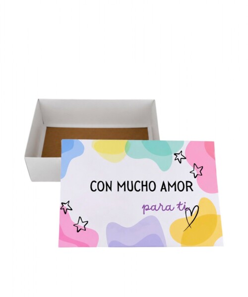 Caja Rectangular Impresa 20x30x9 cm - Día del Niño Caja Rectangular Impresa 20x30x9 cm - Día del Niño