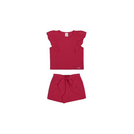 Conjunto Daisy Duck Rojo