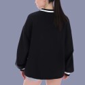 BUZO MUJER FIT V-NECK PULLOVER FILA NEGRO